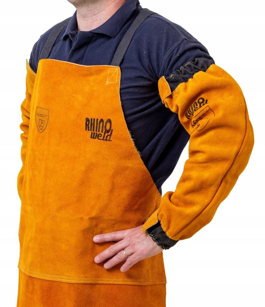 Rękawy spaw. skóra bydlęca Rhinoweld