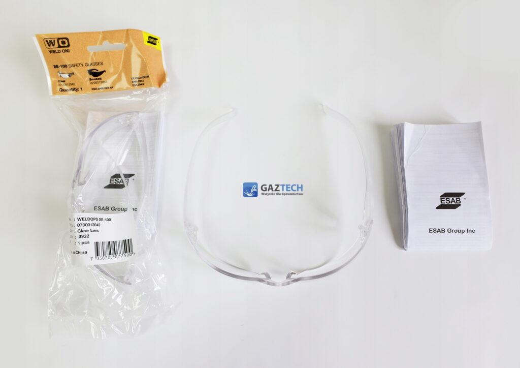 Okulary ochronne WeldOps SE-100 bezbarwne