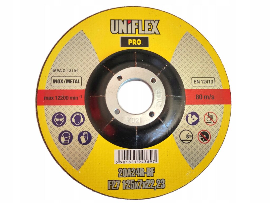 MC Tarcza 27 125x7,0 UNIFLEX PRO