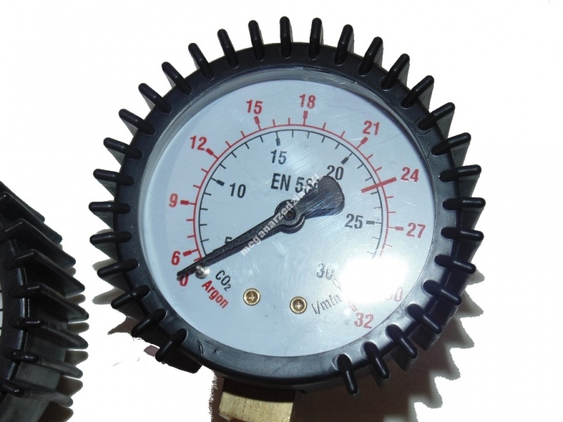 Reduktor MAXY CO2/Ar z 2 manometrami