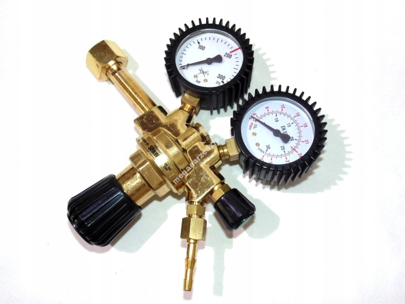 Reduktor MAXY CO2/Ar z 2 manometrami