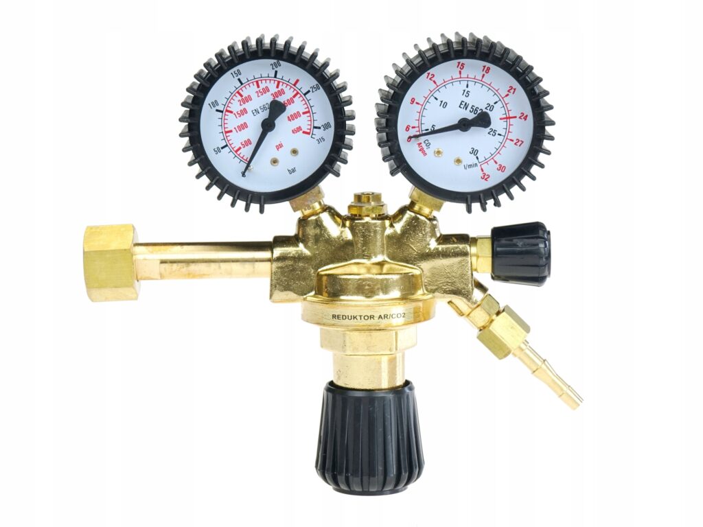 Reduktor MAXY CO2/Ar z 2 manometrami